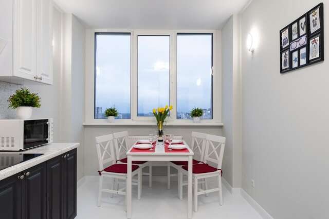 Апартаменты Уютная 1 комнатная квартира Люкс на Теремках Киев-9